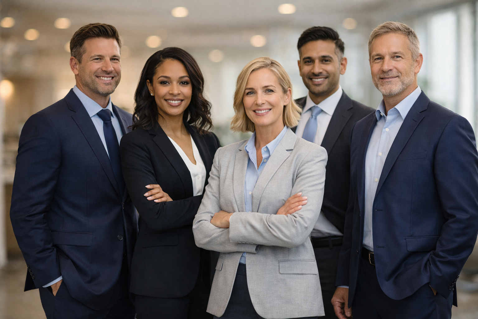 Healthcare executives in a strategy session